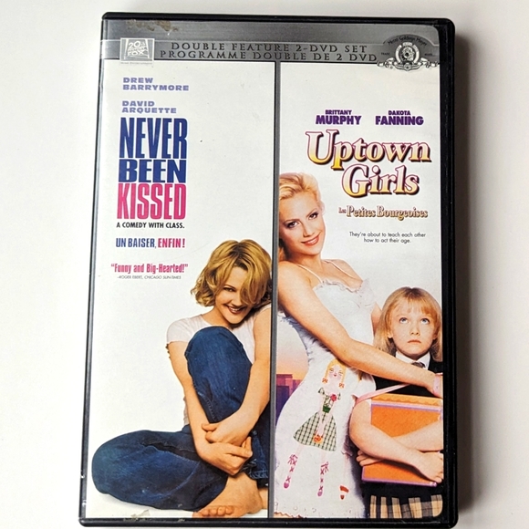 2/$15 Double Feature - Never Been Kissed - Uptown Girls - Picture 1 of 6